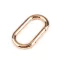 Karabiner ováis bújtató 34 mm