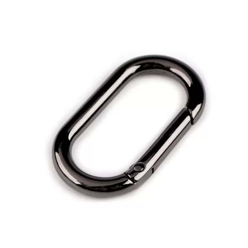 Karabiner ováis bújtató 34 mm