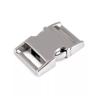 Fém tuk csat 20 mm - 1 nikkel (5 pr)