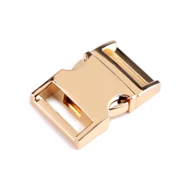 Fém tuk csat 20 mm - 2 rózsaarany (5 pr)