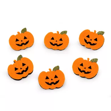   Filc mix csillámmal, Halloween - 3 mix (120 db-os csomagolás)