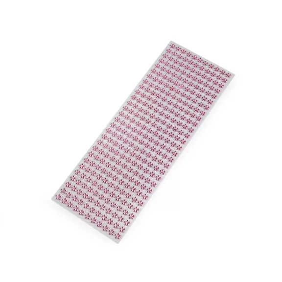 Öntapadós virág ragasztó sávon Ø8 mm - 1 rózsaszín világos (3 card) Öntapadós virág ragasztó sávon Ø8 mm - 1 rózsaszín világos (3 card)