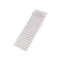 Öntapadó szív ragasztócsíkon multicolor Ø10 mm - 1 crystal (1 lap)