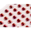 Öntapadó szív ragasztócsíkon multicolor Ø10 mm - 3 piros AB (1 lap) Öntapadó szív ragasztócsíkon multicolor Ø10 mm - 3 piros AB (1 lap)