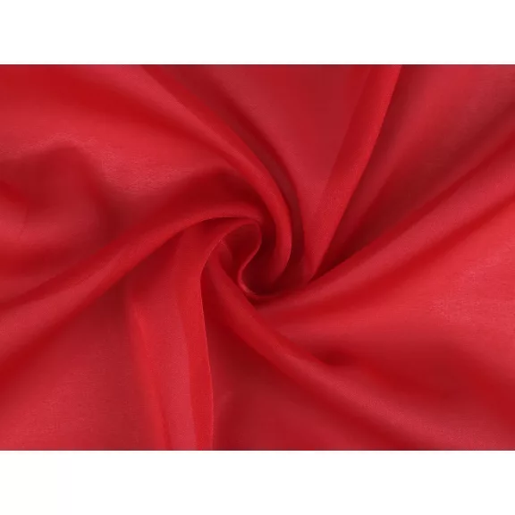 Fényes sifon anyag – piros Fényes sifon anyag – piros