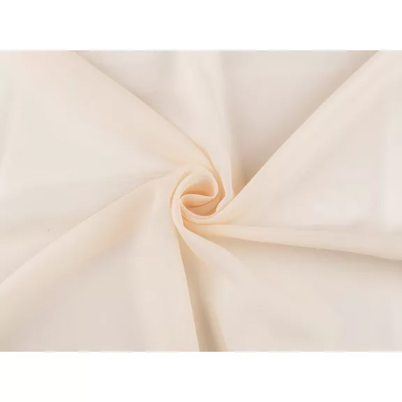 Sifon anyag sima – világos bézs Sifon anyag sima – világos bézs