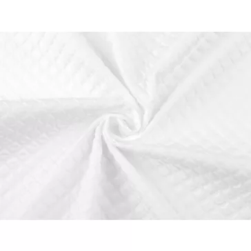Rozsdás szövet 3D kockákkal megerősítve – Off White