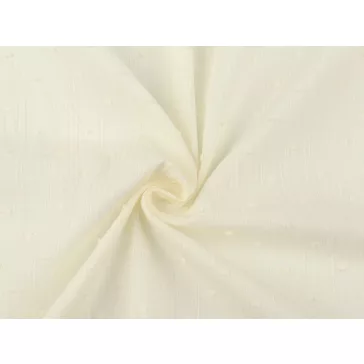 Light cream cotton double gauze (muslin fabric)