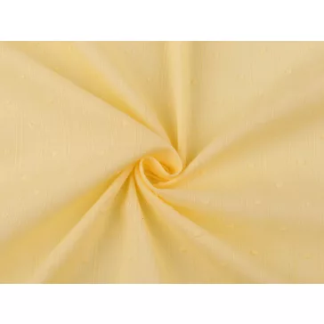 Light yellow cotton double gauze (muslin fabric)