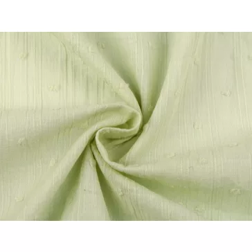 Light green cotton double gauze (muslin fabric)