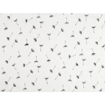 White cotton double gauze (muslin fabric)