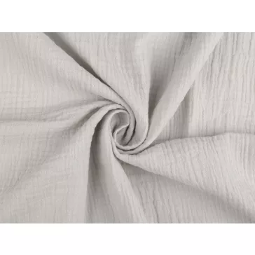 Cotton double gauze – natural unbleached