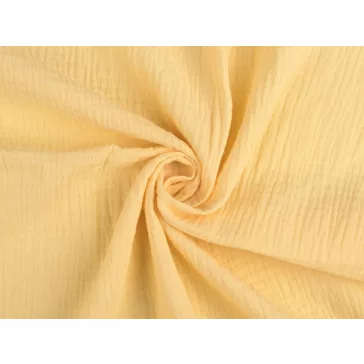 Cotton double gauze – light yellow