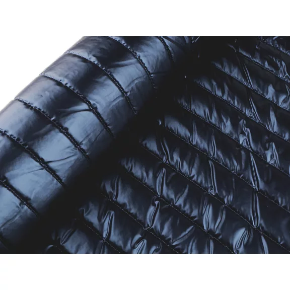 Steppelt rozsdaszövet / szigetelt steppelt béléssel 4,5 cm – olajkék Steppelt rozsdaszövet / szigetelt steppelt béléssel 4,5 cm – olajkék