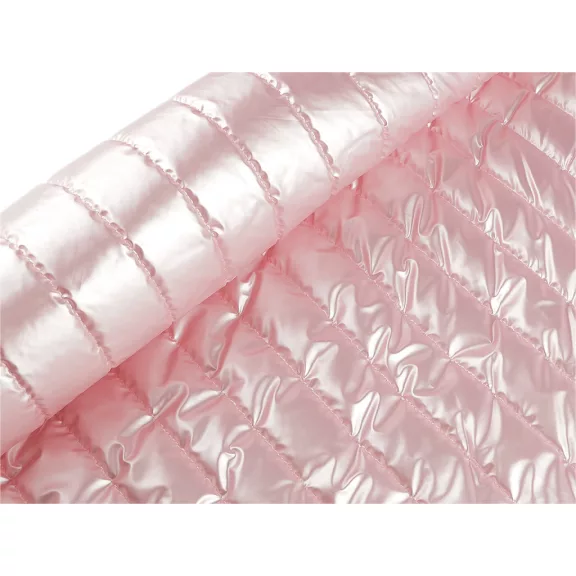 Steppelt rozsdaszövet / szigetelt steppelt béléssel 4,5 cm – rózsszín legvilágosab Steppelt rozsdaszövet / szigetelt steppelt béléssel 4,5 cm – rózsszín legvilágosab