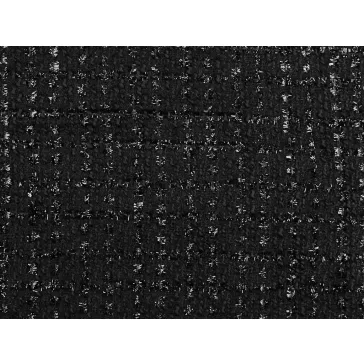 Kosztüm anyag tweed – fekete
