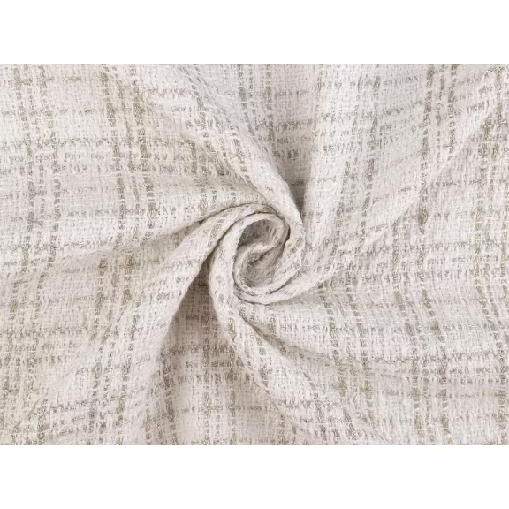 Kosztüm anyag lurexel / tweed – Off White Kosztüm anyag lurexel / tweed – Off White