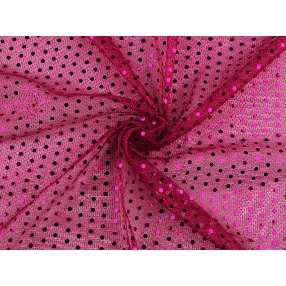 Flitteres anyag szövet Ø4 mm – pink Flitteres anyag szövet Ø4 mm – pink