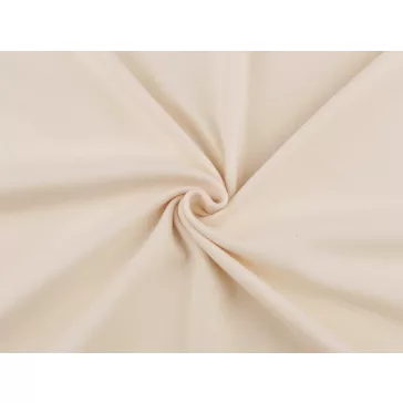 Ruházati soft fleece – világos krém