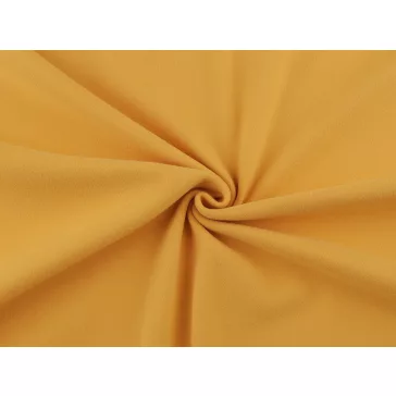 Ruházati soft fleece – mustárszínű