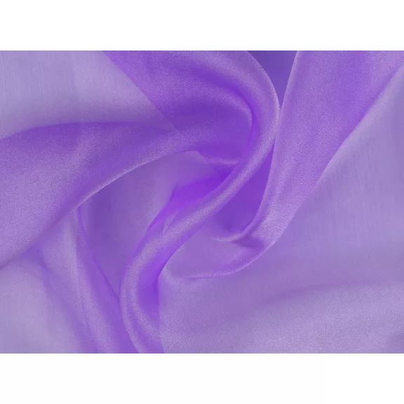 Organza dekor fényes – lila Organza dekor fényes – lila