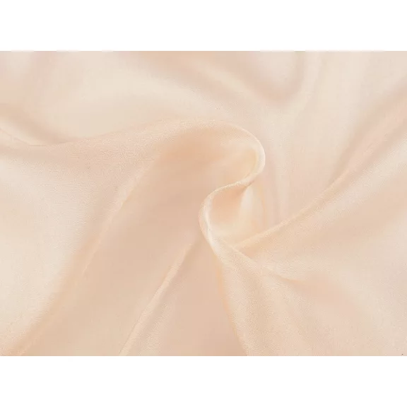 Organza dekor fényes – világos barackszín Organza dekor fényes – világos barackszín