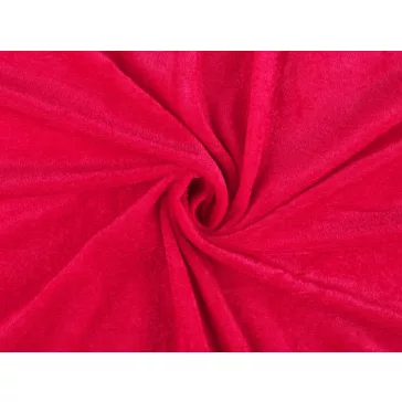 Elasztikus bársony Panné félfényes – pink