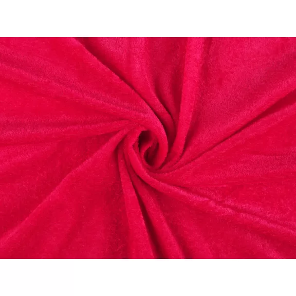 Elasztikus bársony Panné félfényes – pink Elasztikus bársony Panné félfényes – pink