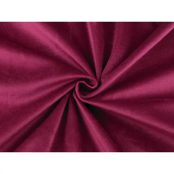 Bársony anyag / velvet sima 280 cm - 4 (245 g/m²) vörös bordó Bársony anyag / velvet sima 280 cm - 4 (245 g/m²) vörös bordó