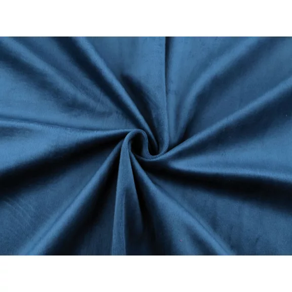 Bársony anyag / velvet sima 280 cm – kék Bársony anyag / velvet sima 280 cm – kék