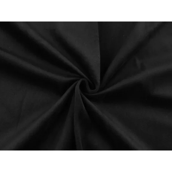 Bársony anyag / velvet sima 280 cm – fekete Bársony anyag / velvet sima 280 cm – fekete