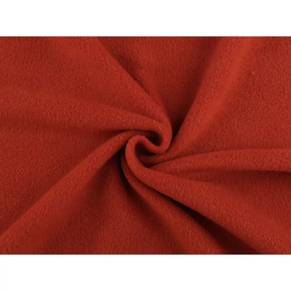 Polar fleece – terakotta Polar fleece – terakotta