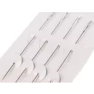 Hosszú varrótűk - nikkel (5 kártya)