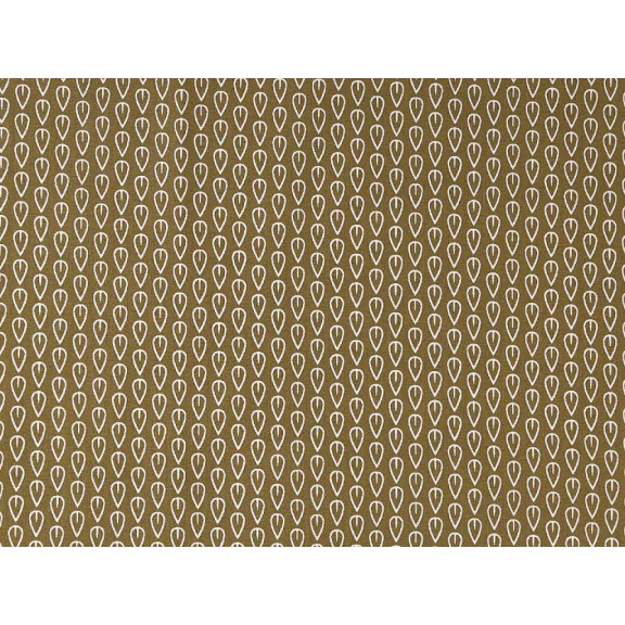 Cotton fabric / canvas, leaves – khaki Cotton fabric / canvas, leaves – khaki