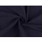Crinkled cotton fabric for clothing – navy blue