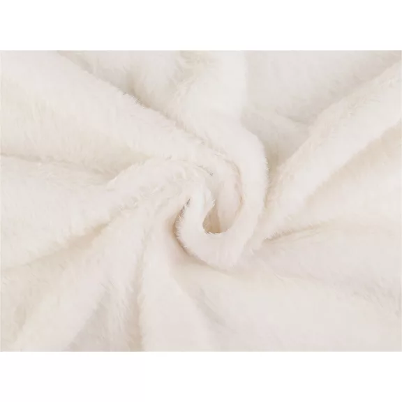 Ruházati műszőrme nyúl – Off White csík 40 cm x 175 cm Ruházati műszőrme nyúl – Off White csík 40 cm x 175 cm
