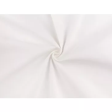   Pamutszövet / vászon, egyszínű, sávolykötésű - 1 Off White