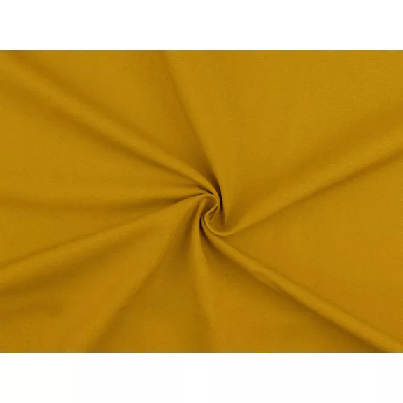 Cotton cretonne fabric – mustard yellow Cotton cretonne fabric – mustard yellow