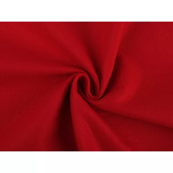 Puha filc anyag méteráru vastagság 1,5 mm - 2 piros Puha filc anyag méteráru vastagság 1,5 mm - 2 piros