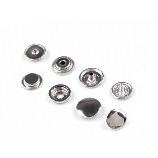 Kétoldalú fém kapocs rozsdamentes Ø15 mm