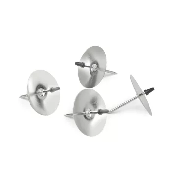 Gyertya tüskék Ø4 cm - 1 ezüst (40 db-os csomagolás)