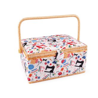 Varródoboz / kárpítozott kosárka szabás motívum