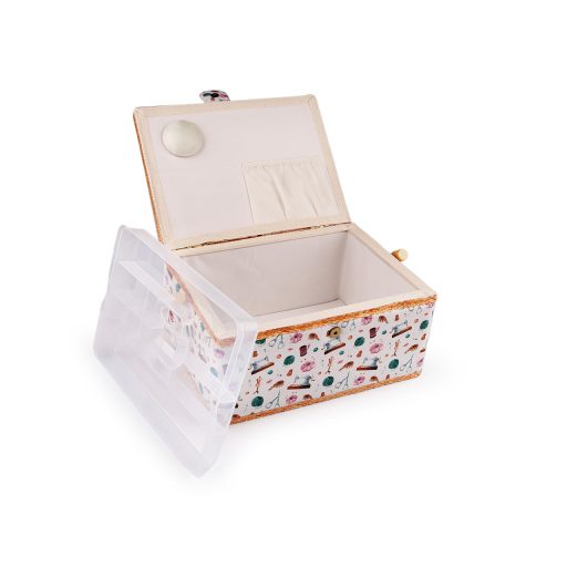 Varródoboz / kárpítozott kosárka szabás motívum