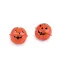 Csengettyű halloween tök Ø24 mm - 5 narancssárga (10 db-os csomagolás)