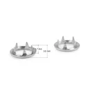 Roland Baby összeüthető Ø10 mm vékony anyagokhoz, szórt kivitelben - nikkel (500 szett) Roland Baby összeüthető Ø10 mm vékony anyagokhoz, szórt kivitelben - nikkel (500 szett)