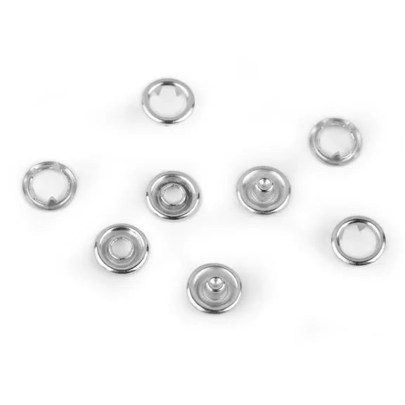 Roland Baby összeüthető Ø10 mm vékony anyagokhoz, szórt kivitelben - nikkel (2000 szett) Roland Baby összeüthető Ø10 mm vékony anyagokhoz, szórt kivitelben - nikkel (2000 szett)