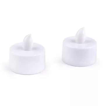   LED teamécses elemre Ø3,6 cm - fehér meleg (24 db-os csomagolás)