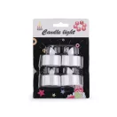 LED teamécses elemre Ø3,6 cm - fehér meleg (4 db-os csomagolás) LED teamécses elemre Ø3,6 cm - fehér meleg (4 db-os csomagolás)