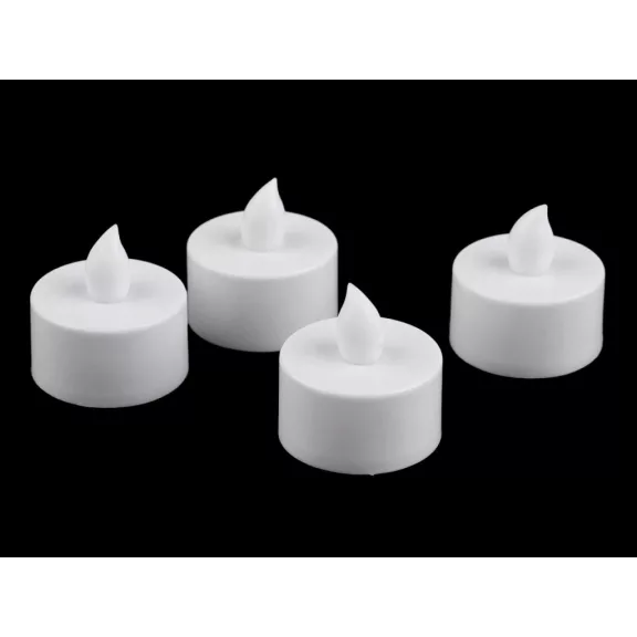 LED teamécses elemre Ø3,6 cm - fehér meleg (24 db-os csomagolás) LED teamécses elemre Ø3,6 cm - fehér meleg (24 db-os csomagolás)