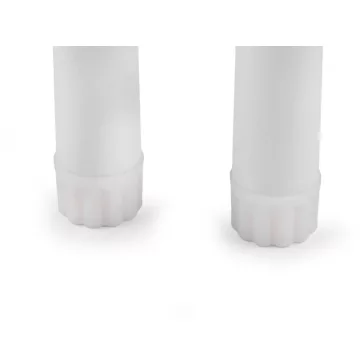   Led kónikus mécses ceruzaelemre Ø2 cm - fehér (10 db-os csomagolás)